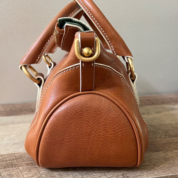 Dooney & Bourke Florentine Small Satchel in Natural - Picture 5 of 11